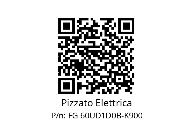   Pizzato Elettrica FG 60UD1D0B-K900