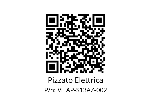   Pizzato Elettrica VF AP-S13AZ-002