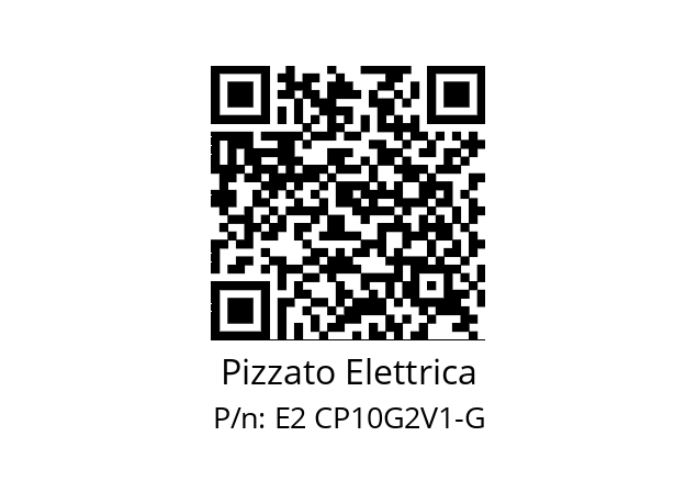   Pizzato Elettrica E2 CP10G2V1-G