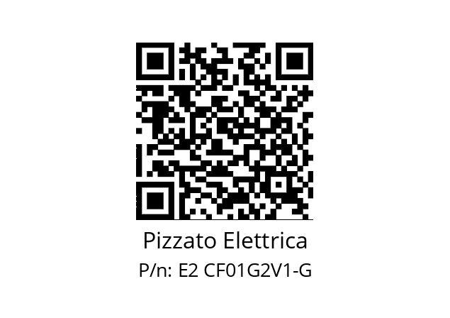   Pizzato Elettrica E2 CF01G2V1-G