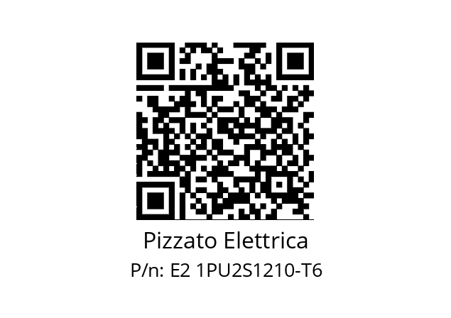   Pizzato Elettrica E2 1PU2S1210-T6