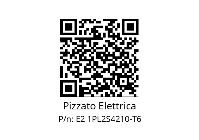   Pizzato Elettrica E2 1PL2S4210-T6