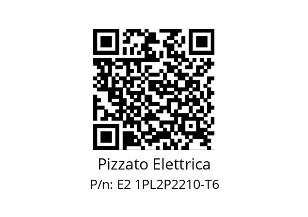   Pizzato Elettrica E2 1PL2P2210-T6