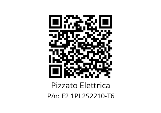   Pizzato Elettrica E2 1PL2S2210-T6