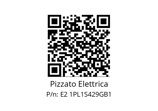   Pizzato Elettrica E2 1PL1S429GB1