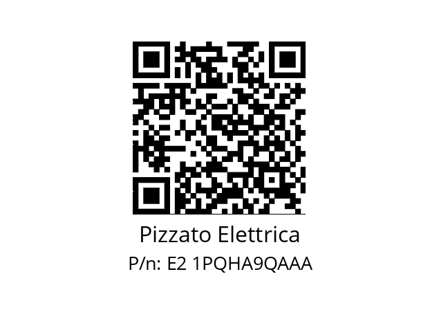   Pizzato Elettrica E2 1PQHA9QAAA