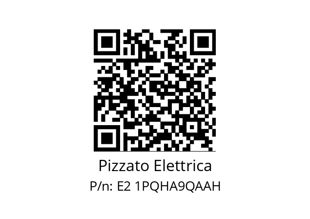   Pizzato Elettrica E2 1PQHA9QAAH