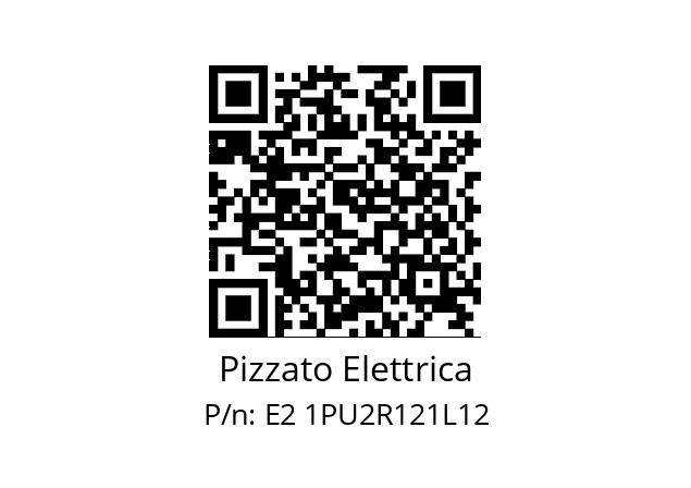   Pizzato Elettrica E2 1PU2R121L12