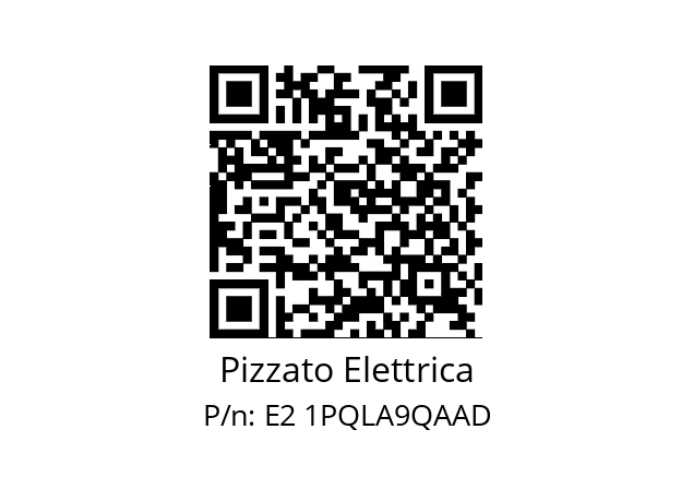   Pizzato Elettrica E2 1PQLA9QAAD