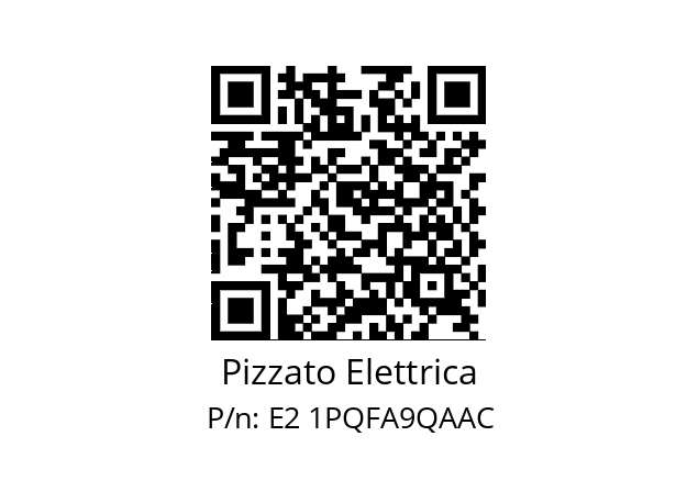   Pizzato Elettrica E2 1PQFA9QAAC