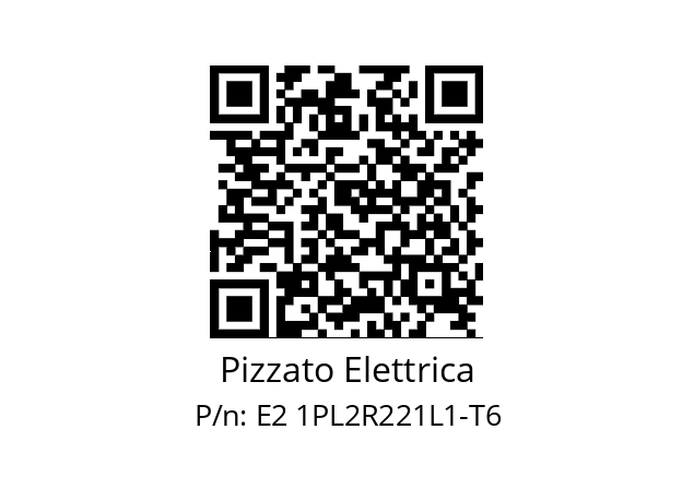   Pizzato Elettrica E2 1PL2R221L1-T6