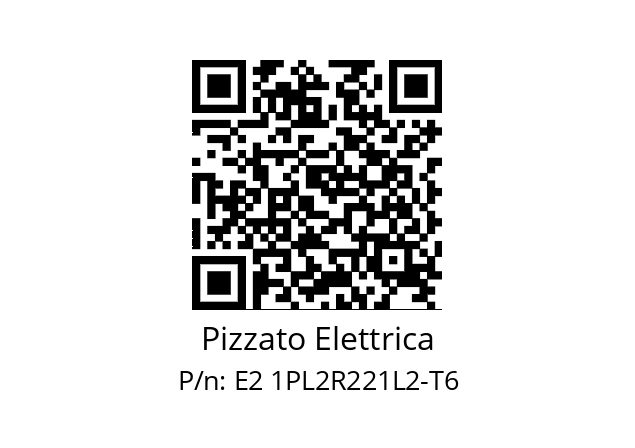   Pizzato Elettrica E2 1PL2R221L2-T6