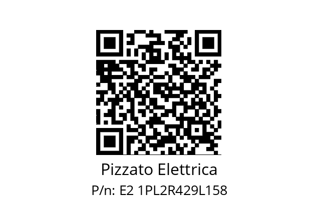   Pizzato Elettrica E2 1PL2R429L158