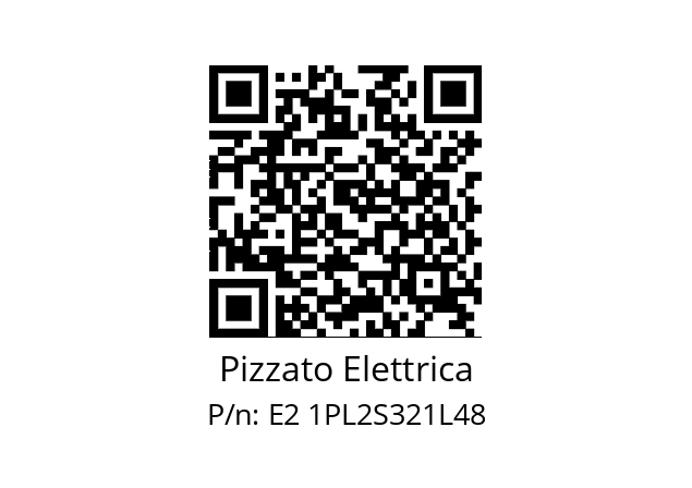   Pizzato Elettrica E2 1PL2S321L48