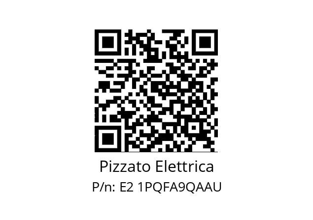   Pizzato Elettrica E2 1PQFA9QAAU