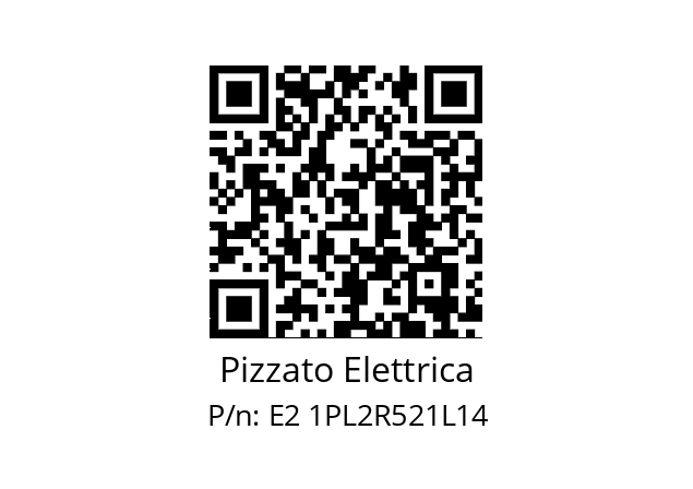   Pizzato Elettrica E2 1PL2R521L14