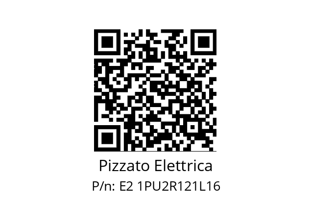   Pizzato Elettrica E2 1PU2R121L16