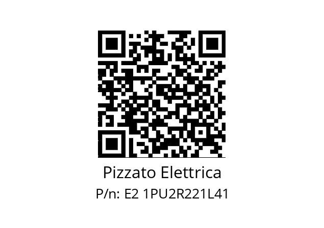   Pizzato Elettrica E2 1PU2R221L41