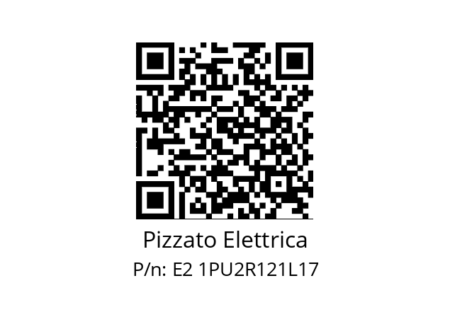   Pizzato Elettrica E2 1PU2R121L17