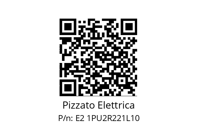   Pizzato Elettrica E2 1PU2R221L10