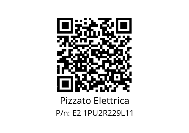   Pizzato Elettrica E2 1PU2R229L11