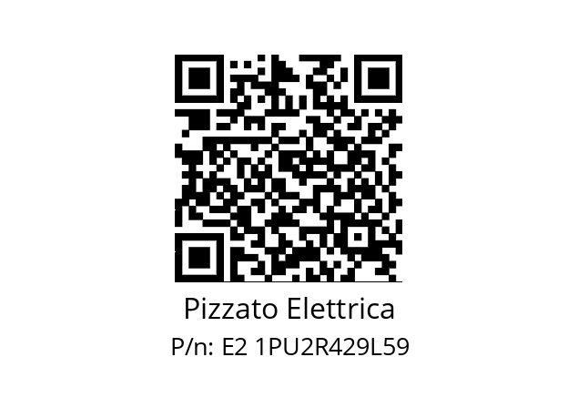   Pizzato Elettrica E2 1PU2R429L59