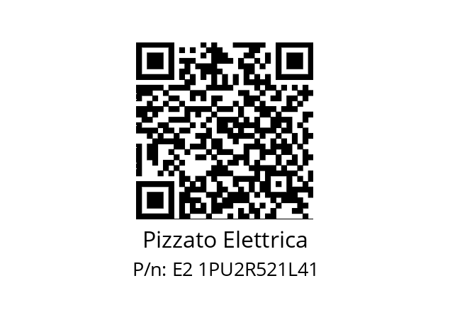   Pizzato Elettrica E2 1PU2R521L41