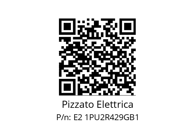   Pizzato Elettrica E2 1PU2R429GB1