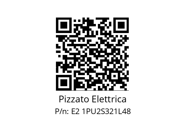   Pizzato Elettrica E2 1PU2S321L48