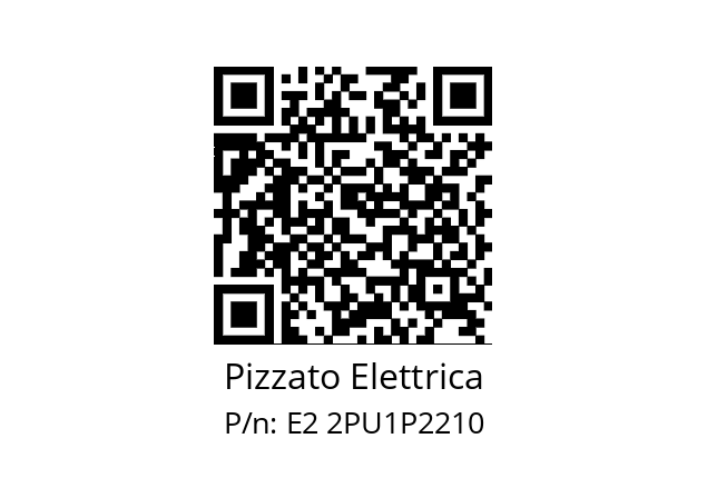   Pizzato Elettrica E2 2PU1P2210