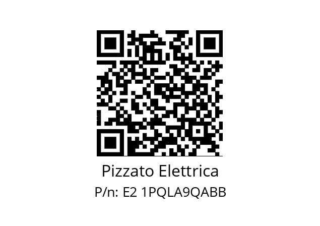   Pizzato Elettrica E2 1PQLA9QABB