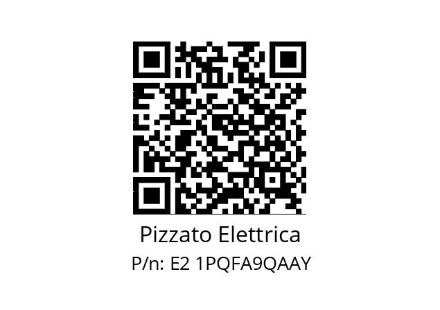   Pizzato Elettrica E2 1PQFA9QAAY