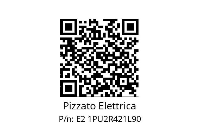   Pizzato Elettrica E2 1PU2R421L90