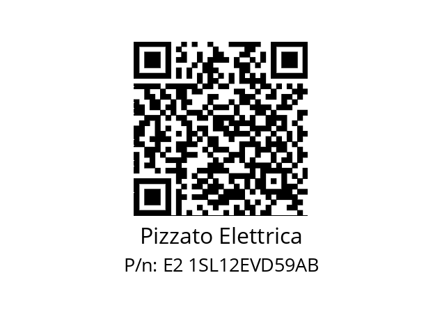   Pizzato Elettrica E2 1SL12EVD59AB