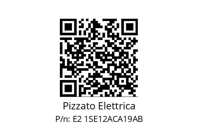   Pizzato Elettrica E2 1SE12ACA19AB