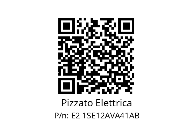   Pizzato Elettrica E2 1SE12AVA41AB