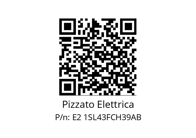   Pizzato Elettrica E2 1SL43FCH39AB