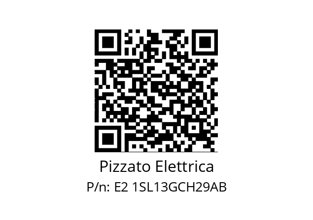   Pizzato Elettrica E2 1SL13GCH29AB