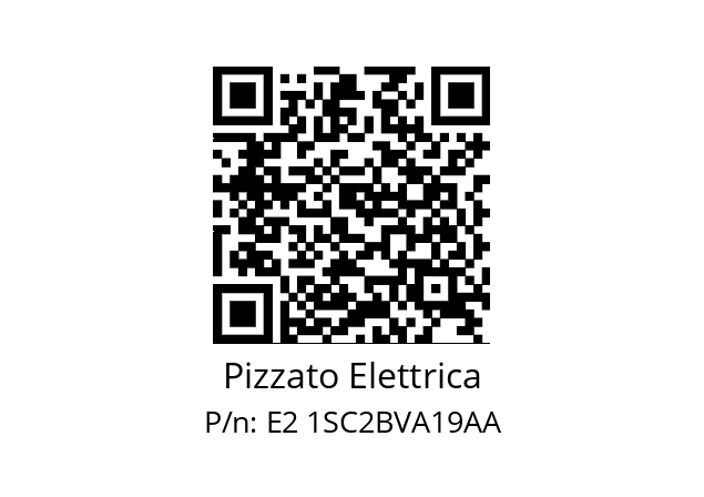   Pizzato Elettrica E2 1SC2BVA19AA