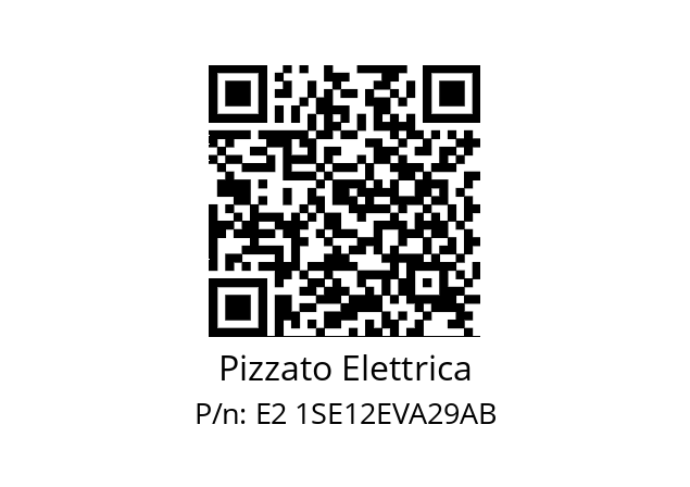   Pizzato Elettrica E2 1SE12EVA29AB