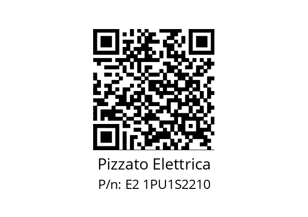   Pizzato Elettrica E2 1PU1S2210