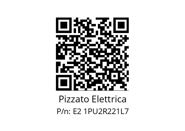   Pizzato Elettrica E2 1PU2R221L7