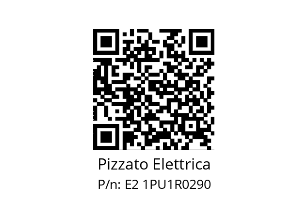   Pizzato Elettrica E2 1PU1R0290