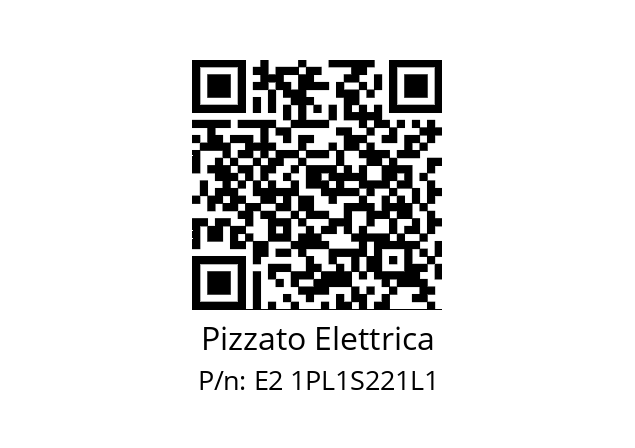   Pizzato Elettrica E2 1PL1S221L1