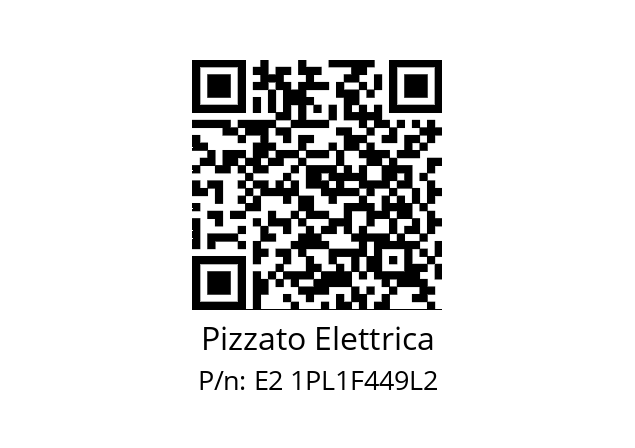   Pizzato Elettrica E2 1PL1F449L2