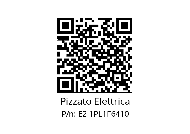   Pizzato Elettrica E2 1PL1F6410