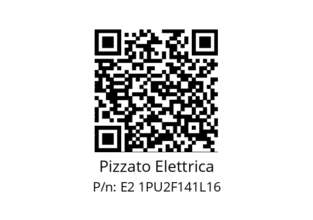   Pizzato Elettrica E2 1PU2F141L16