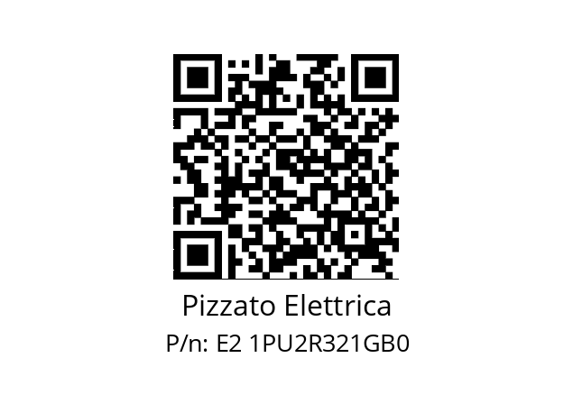   Pizzato Elettrica E2 1PU2R321GB0