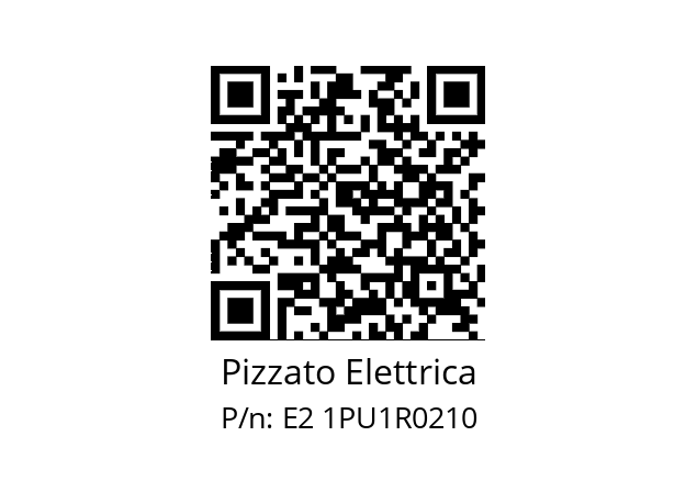   Pizzato Elettrica E2 1PU1R0210