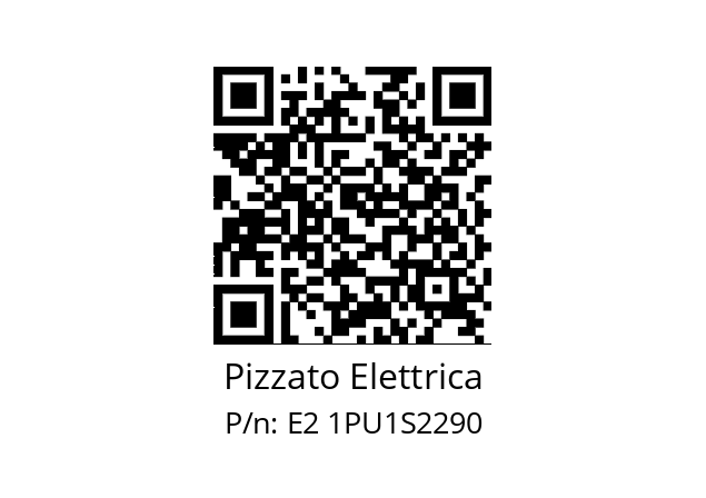   Pizzato Elettrica E2 1PU1S2290